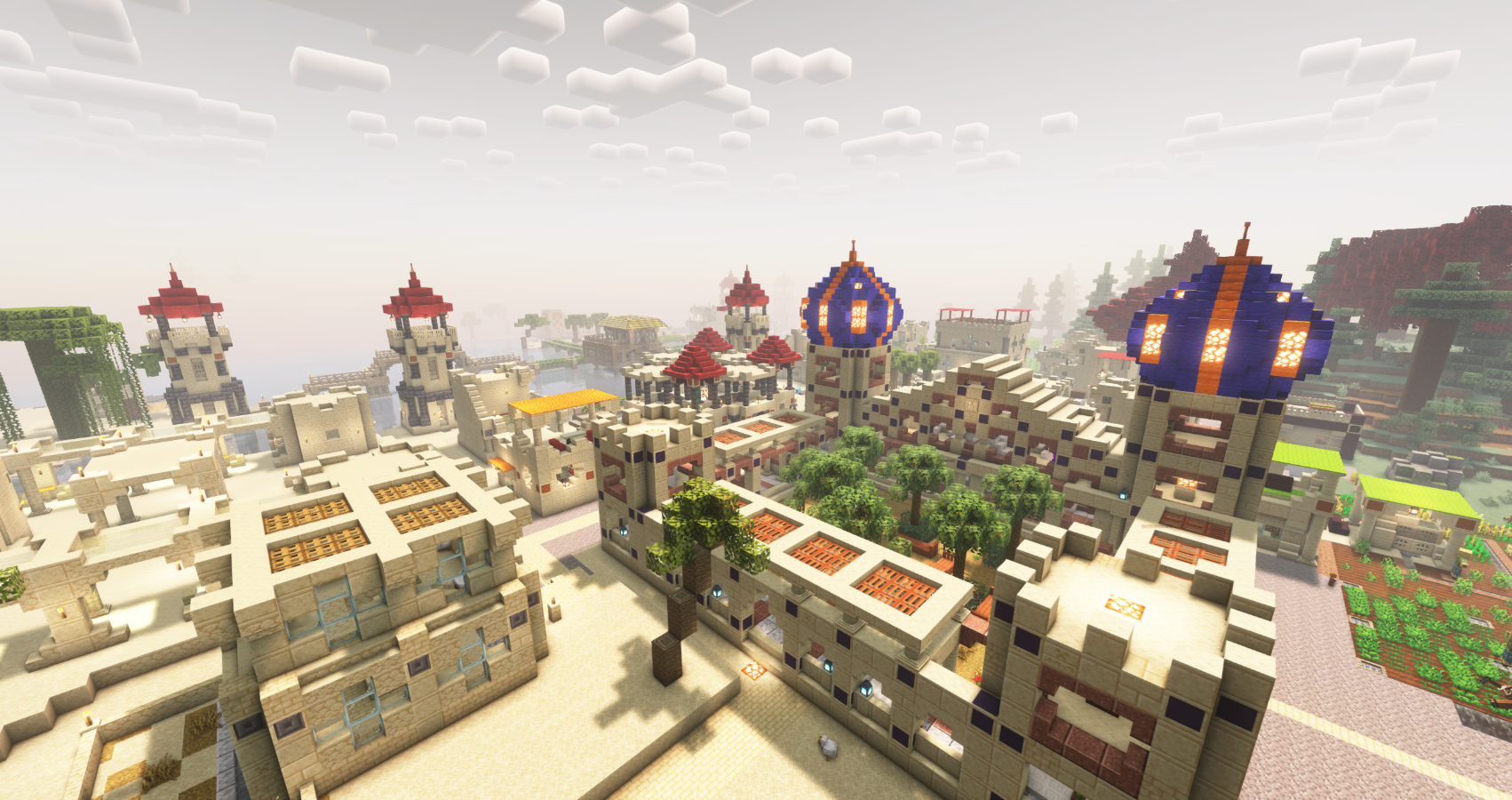 Minecolonies - это интерактивный мод на строительство города, который позволит вам создать свой собственный процветающий город в Minecraft.